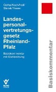 Cover-Bild zum Titel 'Landespersonalvertretungsgesetz Rheinland-Pfalz' von 'Christine Gothe, Paul-Christian Koch, Gerhard Noll, Lothar Slezak, Michaela Treese'