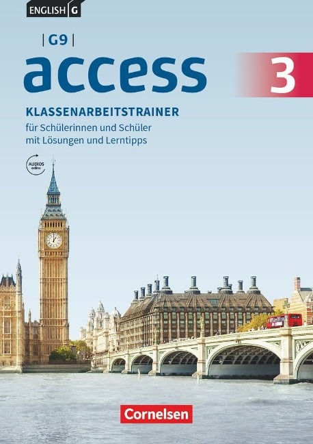 English G Access - G9 - Band 3: 7. Schuljahr - Klassenarbeitstrainer mit Audios und Lösungen online - 