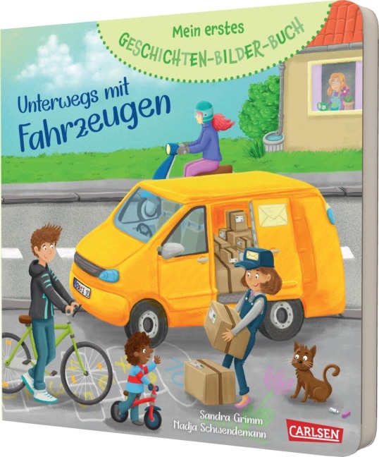 Mein erstes Geschichten-Bilder-Buch: Unterwegs mit Fahrzeugen - Sandra Grimm Mein erstes Geschichten-Bilder-Buch: Unterwegs mit Fahrzeugen - Sandra Grimm