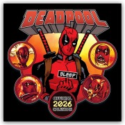 Cover-Bild zum Titel 'Deadpool - Offizieller Kalender 2026' von 'Danilo Promotion Ltd'