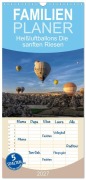 Cover-Bild zum Titel 'Familienplaner 2027 - Heißluftballons Die sanften Riesen mit 5 Spalten (Wandkalender, 21 x 45 cm) CALVENDO' von 'Heribert Adams -Lensviper-'