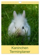 Cover-Bild zum Titel 'Kaninchen Terminplaner (Wandkalender 2026 DIN A4 hoch), CALVENDO Monatskalender' von 'Kattobello Kattobello'