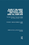 Cover-Bild zum Titel 'Early Islamic Theology: The Mu`tazilites and al-Ash`ari' von 'Richard M. Frank'