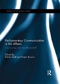 Cover-Bild zum Titel 'Parliamentary Communication in EU Affairs' von ''