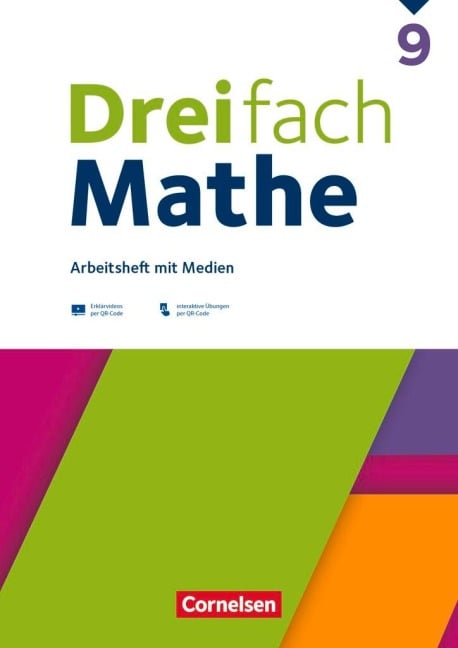 Dreifach Mathe 9. Schuljahr - Ausgabe 2021 - Arbeitsheft mit Lösungen - 
