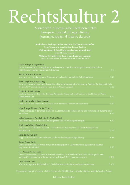 Rechtskultur 2 - 