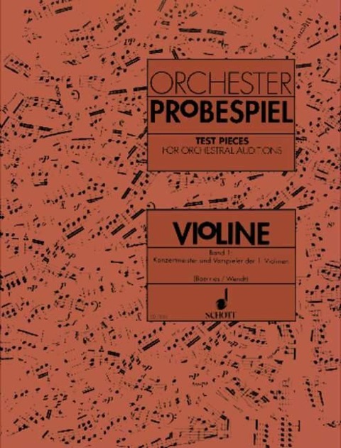 Orchester-Probespiel Violine - 