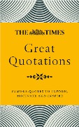 The Times Great Quotations - 