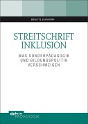 Cover-Bild zum Titel 'Streitschrift Inklusion' von 'Brigitte Schumann'