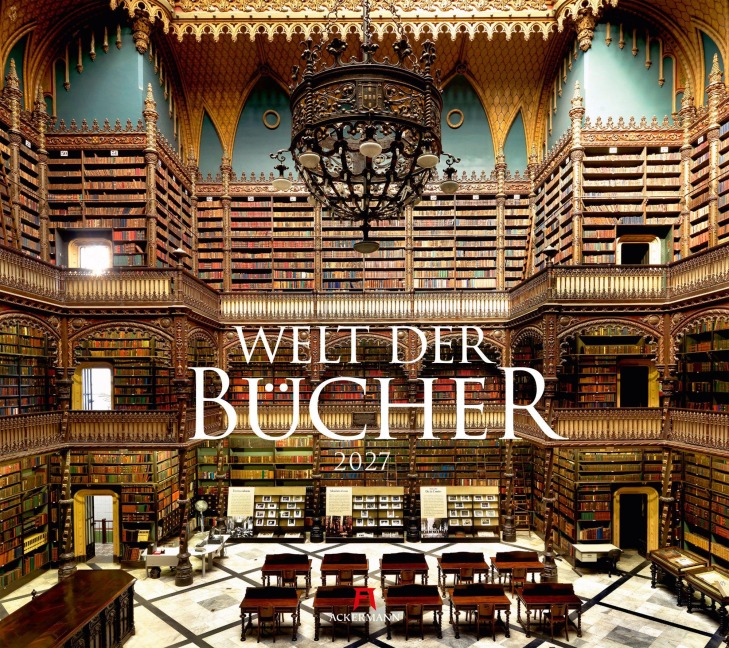 Welt der Bücher Kalender 2027 - Ackermann Kunstverlag GmbH