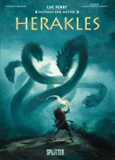 Cover-Bild zum Titel 'Mythen der Antike: Herakles (Graphic Novel)' von 'Luc Ferry, Clotilde Bruneau'