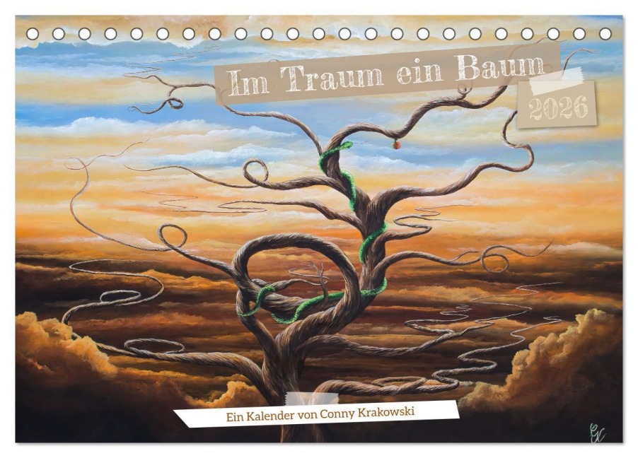 Im Traum ein Baum (Tischkalender 2026 DIN A5 quer), CALVENDO Monatskalender - Conny Krakowski