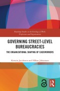 Cover-Bild zum Titel 'Governing Street-Level Bureaucracies' von 'Kerstin Jacobsson, Håkan Johansson'
