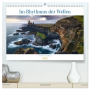 Cover-Bild zum Titel 'Im Rhythmus der Wellen - Ein Jahr am Meer (hochwertiger Premium Wandkalender 2026 DIN A2 quer), Kunstdruck in Hochglanz' von 'Stefan L. Beyer'