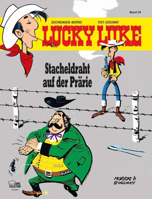 Lucky Luke 34 - Stacheldraht auf der Prärie - Morris, René Goscinny