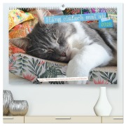 Cover-Bild zum Titel 'Häng einfach mal ab (hochwertiger Premium Wandkalender 2026 DIN A2 quer), Kunstdruck in Hochglanz' von 'Michaela Schimmack'
