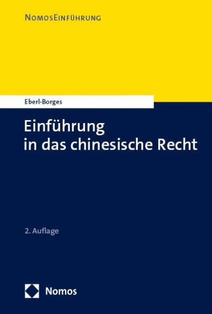 Einführung in das chinesische Recht - Christina Eberl-Borges