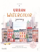 Cover-Bild zum Titel 'Urban Watercolor Journey' von 'Sue Hiepler'