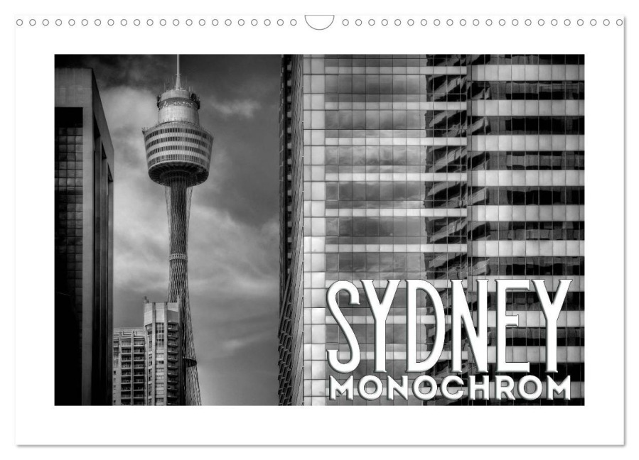 SYDNEY Monochrom (Wandkalender 2026 DIN A3 quer), CALVENDO Monatskalender - Melanie Viola