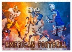 Cover-Bild zum Titel 'Faszination American Football (Wandkalender 2026 DIN A2 quer), CALVENDO Monatskalender' von 'Peter Roder'