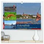Cover-Bild zum Titel 'Eckernförde. Eichhörnchen im Wappen - das Meer vor der Tür (hochwertiger Premium Wandkalender 2026 DIN A2 quer), Kunstdruck in Hochglanz' von 'René Schaack'