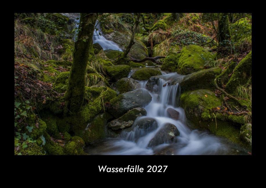 Wasserfälle 2027 Fotokalender DIN A3 - Tobias Becker