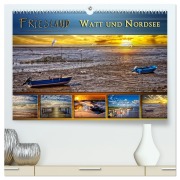 Cover-Bild zum Titel 'Friesland - Watt und Nordsee (hochwertiger Premium Wandkalender 2026 DIN A2 quer), Kunstdruck in Hochglanz' von 'Peter Roder'
