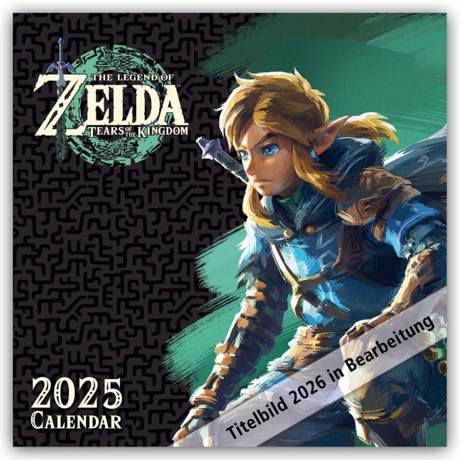 Nintendo - The Legend of Zelda - Die Legende von Zelda 2026 - Wandkalender - 