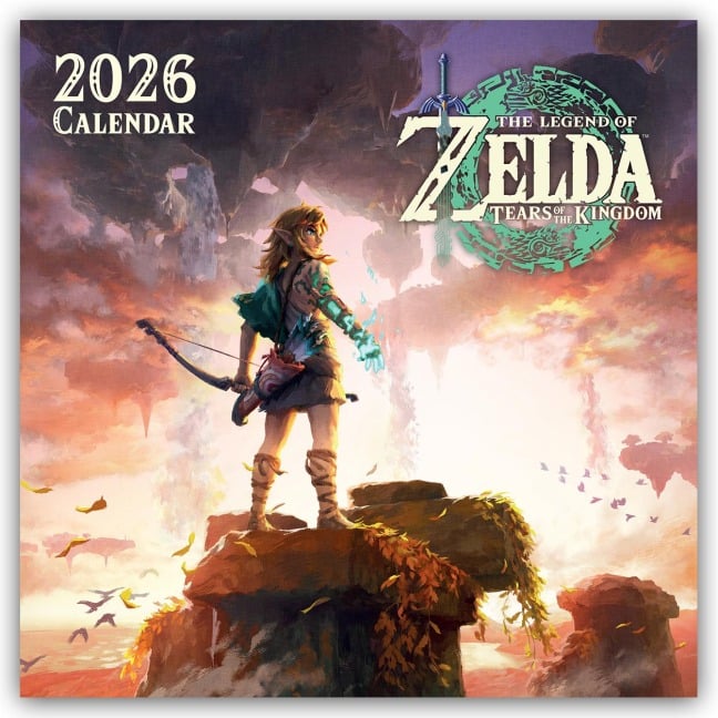 Nintendo - The Legend of Zelda - Die Legende von Zelda 2026 - Wandkalender - 