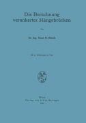 Cover-Bild zum Titel 'Die Berechnung verankerter Hängebrücken' von 'Na Bleich'