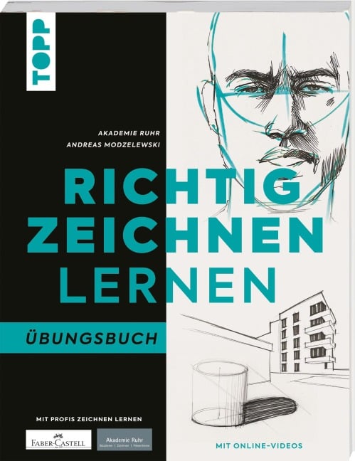 Richtig zeichnen lernen. Übungsbuch - Andreas Modzelewski