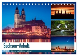 Cover-Bild zum Titel 'Sachsen-Anhalt - Meine vielfältige Heimat (Tischkalender 2026 DIN A5 quer), CALVENDO Monatskalender' von 'Martin Wasilewski'