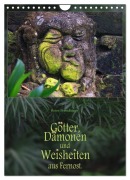 Cover-Bild zum Titel 'Götter, Dämonen und Weisheiten aus Fernost (Wandkalender 2026 DIN A4 hoch), CALVENDO Monatskalender' von 'Heinz Schmidbauer'