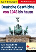 Cover-Bild zum Titel 'Deutsche Geschichte von 1945 bis heute' von 'Friedhelm Heitmann'
