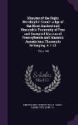 Cover-Bild zum Titel 'Minutes of the Right Worshipful Grand Lodge of the Most Ancient nad Honorable Fraternity of Free and Accepted Masons of Pennsylvania and Masonic Juris' von 'Freemasons Pennsylvania Grand Lodge, Joshua L. Lyte'