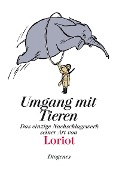 Cover-Bild zum Titel 'Umgang mit Tieren' von 'Loriot'