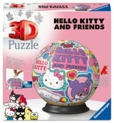 Cover-Bild zum Titel '3D Puzzle-Ball Hello Kitty and Friends' von ''