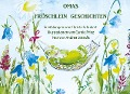 Cover-Bild zum Titel 'Omas Fröschlein Geschichten' von 'Christa Schubert, Andrea Brandis, Carola Prinz'