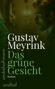 Cover-Bild zum Titel 'Das grüne Gesicht' von 'Gustav Meyrink'