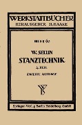 Cover-Bild zum Titel 'Stanztechnik' von 'Walter Sellin'