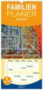 Cover-Bild zum Titel 'Familienplaner 2027 - Abstrakt mit 5 Spalten (Wandkalender, 21 x 45 cm) CALVENDO' von 'Maurus Spescha'