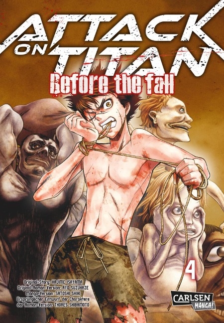 Attack on Titan - Before the Fall 4 - Hajime Isayama, Ryo Suzukaze