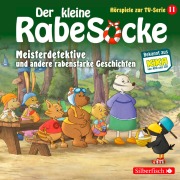 Cover-Bild zum Titel 'Meisterdetektive, Der Pechvogel, Frau Dachs hat Geburtstag (Der kleine Rabe Socke - Hörspiele zur TV Serie 11)' von 'Katja Grübel, Jan Strathmann'