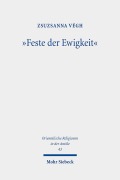 Cover-Bild zum Titel '"Feste der Ewigkeit"' von 'Zsuzsanna Végh'