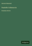Cover-Bild zum Titel 'Pandolfo Collenuccio' von 'Antonio Manaresi'