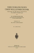 Cover-Bild zum Titel 'Vier Vorlesungen Über Wellenmechanik, Gehalten an der Royal Institution in London im März 1928' von 'Hans Kopfermann, E. Schrödinger'