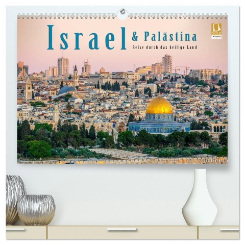 Israel & Palästina - Reise durch das heilige Land (hochwertiger Premium Wandkalender 2025 DIN A2 quer), Kunstdruck in Hochglanz - Jens Benninghofen