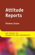 Cover-Bild zum Titel 'Attitude Reports' von 'Thomas Grano'
