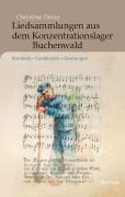 Cover-Bild zum Titel 'Liedsammlungen aus dem Konzentrationslager Buchenwald' von 'Christine Oeser'