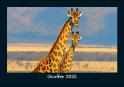 Cover-Bild zum Titel 'Giraffen 2025 Fotokalender DIN A5' von 'Tobias Becker'